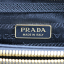 Prada Jacquard Symbole Embroidered Mini Galleria Double Zip Tote 