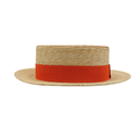 Prada Small Woven Straw Hat Natural