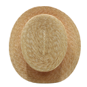 Prada Small Woven Straw Hat Natural