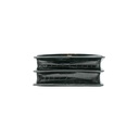 Valentino Garavani Vain Small Shoulder Bag In Crocodile Leather in Black