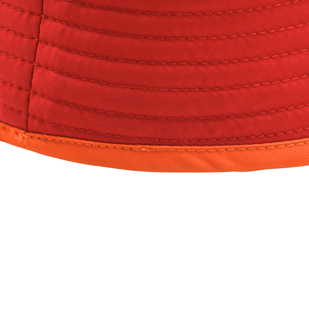 Prada Medium Women's Nylon Bucket Hat Red