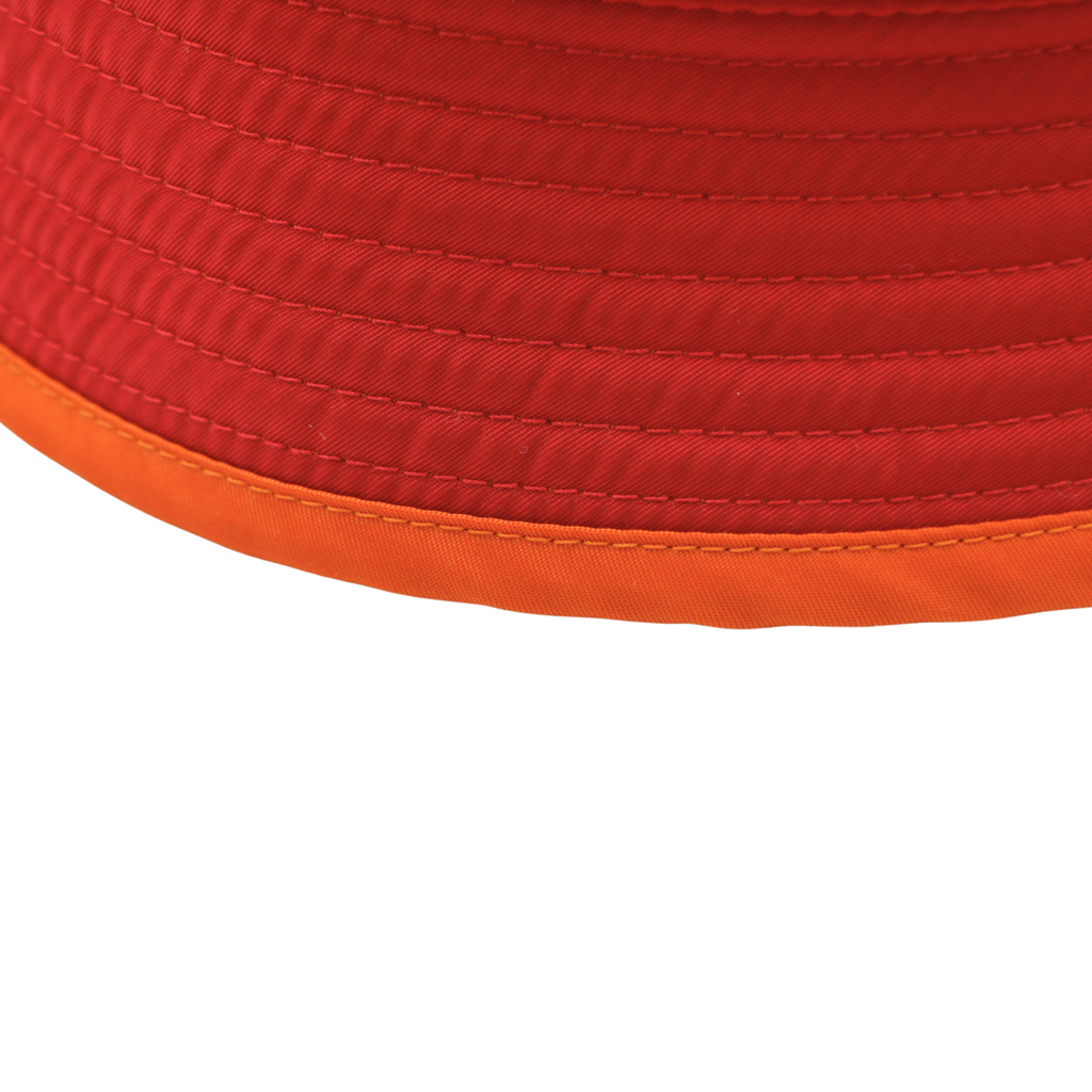 Prada Medium Women's Nylon Bucket Hat Red