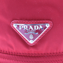 Prada Medium Women's Nylon Bucket Hat Red