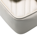 Gucci GG Marmont Belt Bag In White Leather 739599