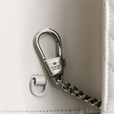 Gucci GG Marmont Belt Bag In White Leather 739599