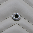 Gucci GG Marmont Belt Bag In White Leather 739599