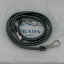 Prada Mini Padded Leather Shoulder Bag Black