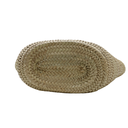 Prada Raffia Woven Braided Basket Tote Bag