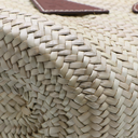Prada Raffia Woven Braided Basket Tote Bag