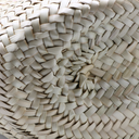 Prada Raffia Woven Braided Basket Tote Bag