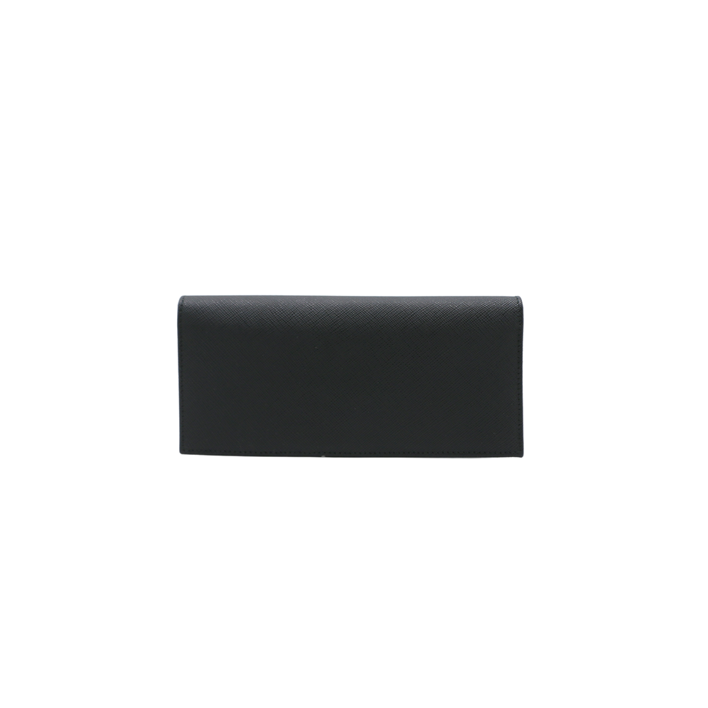 Prada Saffiano Long Folded Wallet