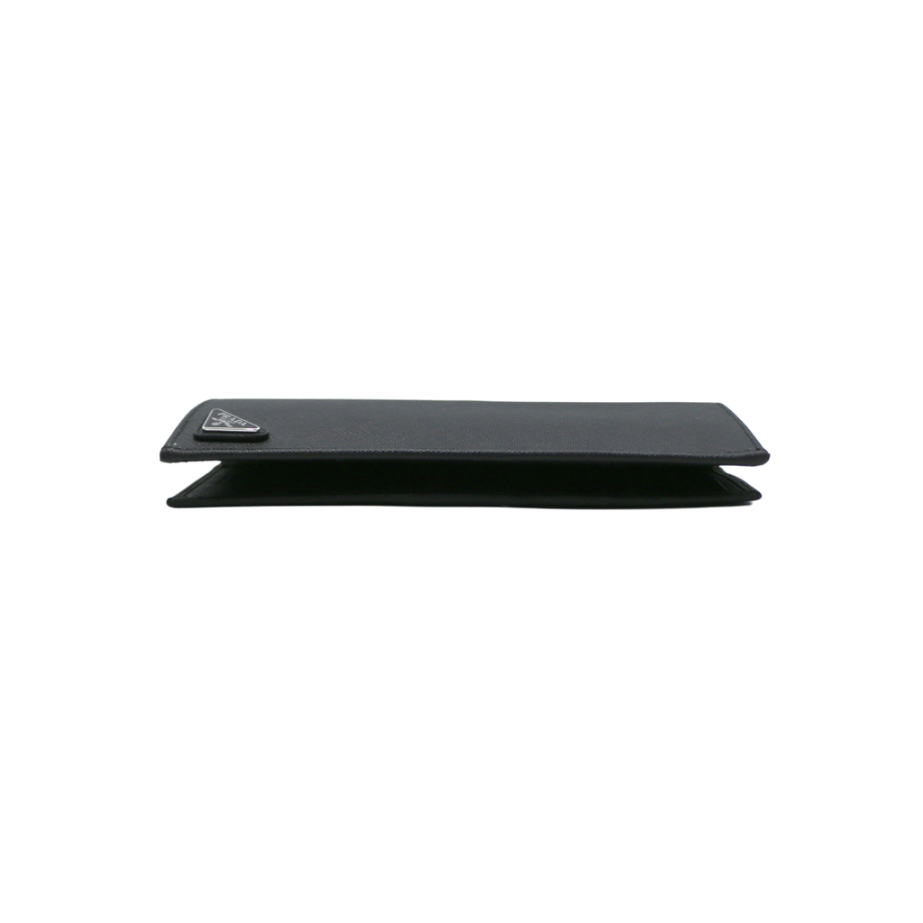 Prada Saffiano Long Folded Wallet