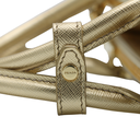 Prada Metallic Saffiano Lux Small Galleria Double Zip Tote Platino