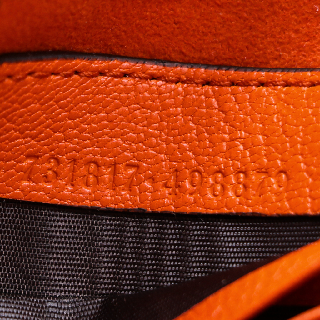 Gucci Aphrodite Small Orange Shoulder Bag 731817