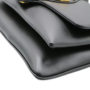 Gucci Vitello Palmellato Lux Small Arli Flap Shoulder Bag Black