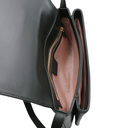 Gucci Vitello Palmellato Lux Small Arli Flap Shoulder Bag Black