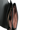 Gucci Vitello Palmellato Lux Small Arli Flap Shoulder Bag Black