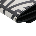 Fendi By Marc Jacobs Fendi Roma Coninental Wallet On Chain Black And White