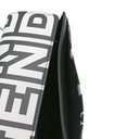 Fendi By Marc Jacobs Fendi Roma Coninental Wallet On Chain Black And White