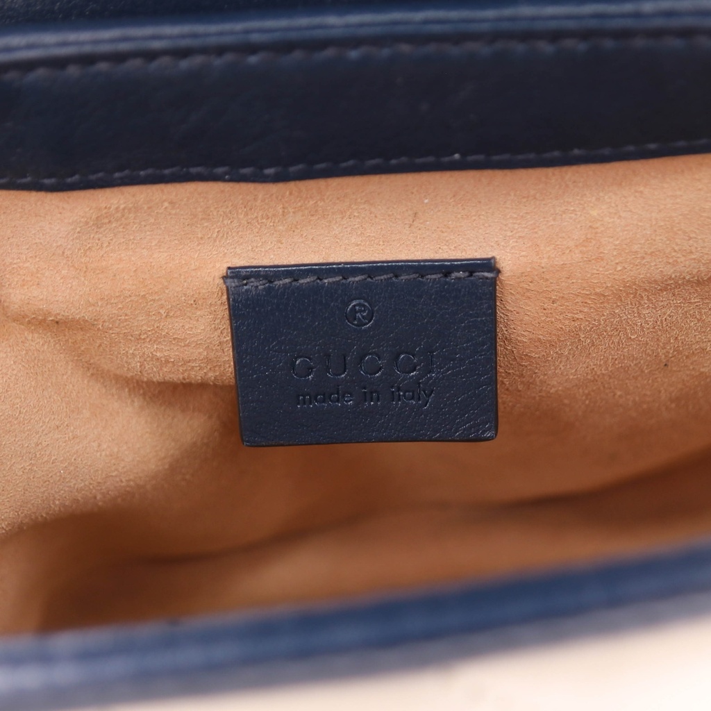Gucci GG Marmont Leather Top Handle Bag 583571