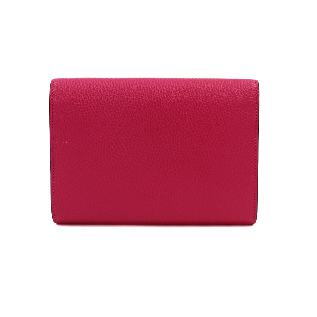 Gucci Calfskin Dionysus Chain Wallet Pink