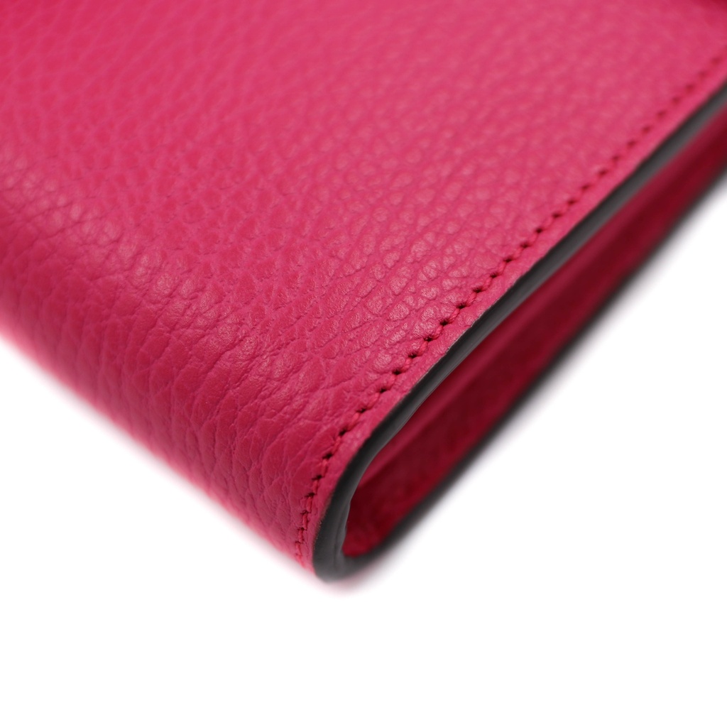 Gucci Calfskin Dionysus Chain Wallet Pink