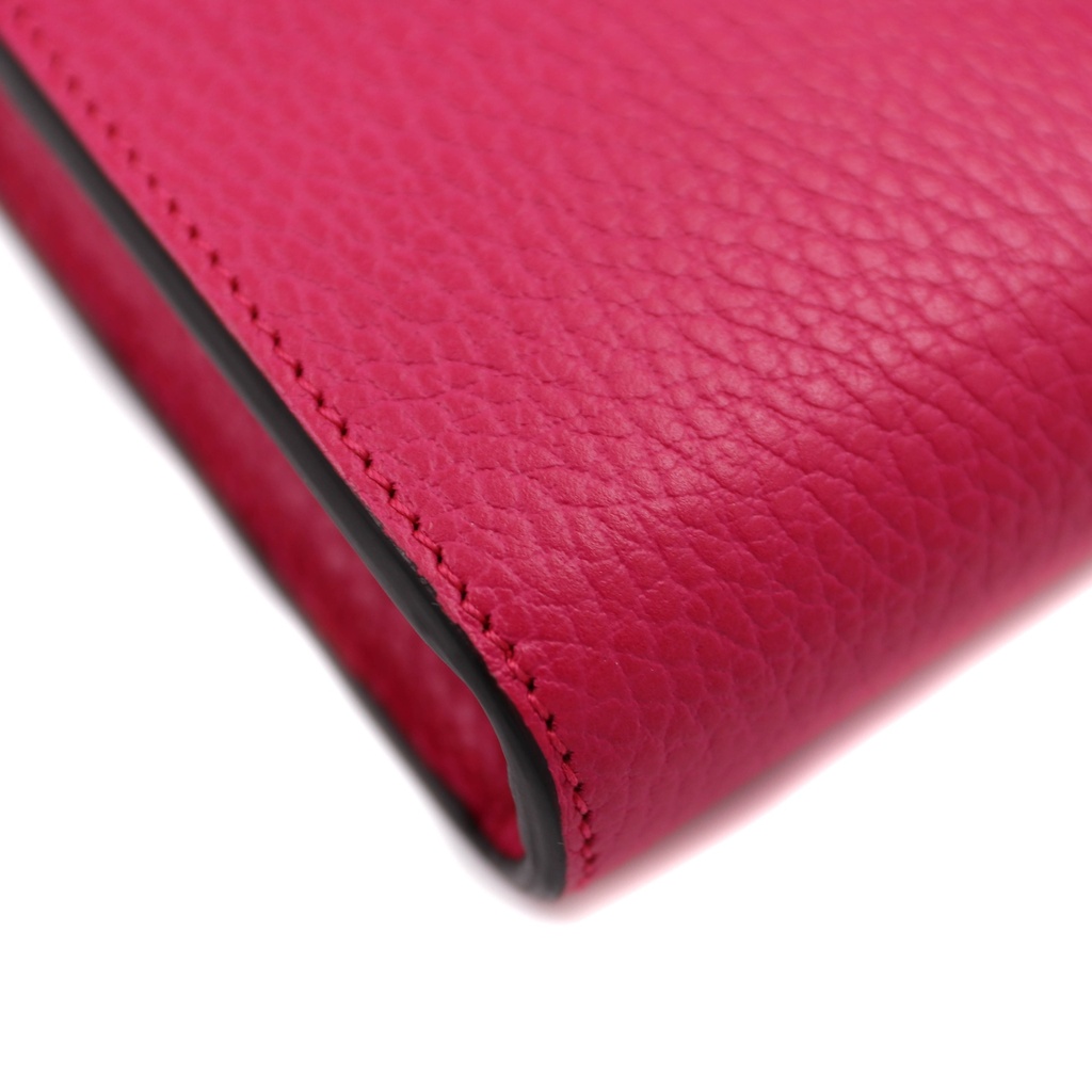 Gucci Calfskin Dionysus Chain Wallet Pink