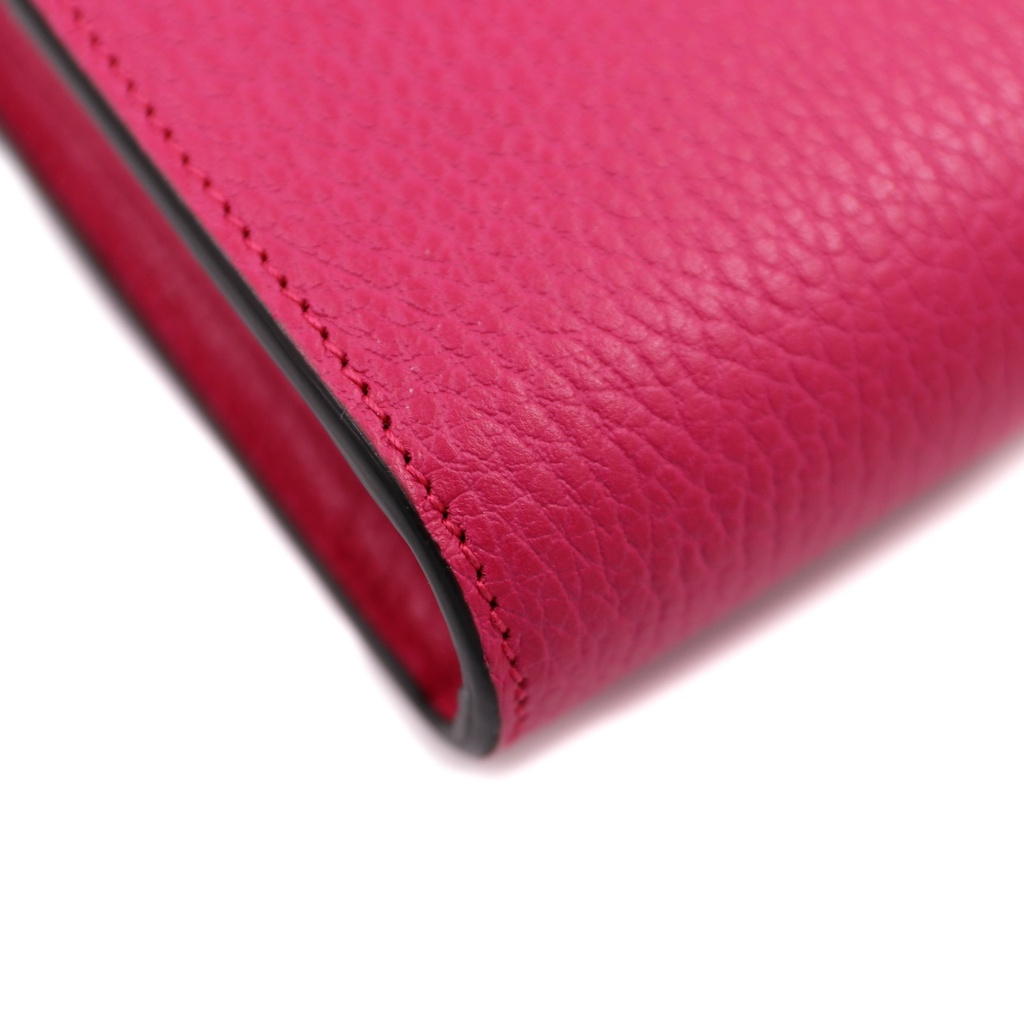 Gucci Calfskin Dionysus Chain Wallet Pink