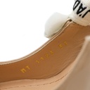 Christian Dior J'Adior Slingback Pump Beige Patent Calfskin In Size 37