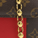 Louis Vuitton  Monogram Victoire Bag Red