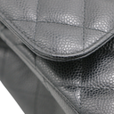Chanel Caviar Quilted Jumbo Double Flap Black