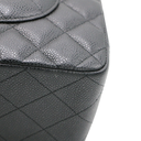Chanel Caviar Quilted Jumbo Double Flap Black