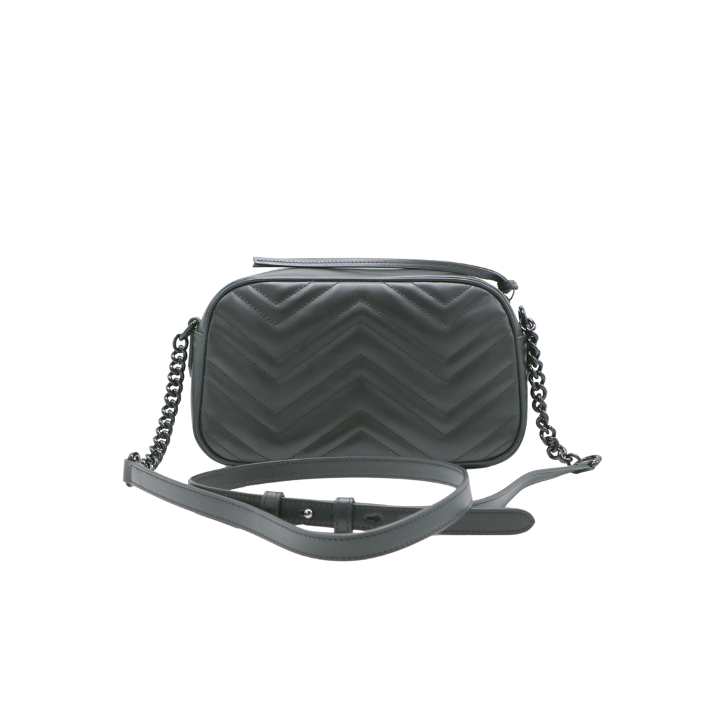 Gucci GG Marmont Small Black Shoulder Bag 447632