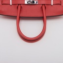 Hermes Birkin 30 Taurillon Clemence Rouge Tomate  2016