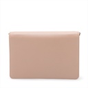 Prada Saffiano Lux Chain Wallet Beige 