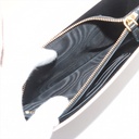 Prada Saffiano Lux Chain Wallet Beige 