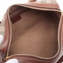 Gucci GG Supreme Top Handle Leather Boston Bag 409529