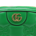 Gucci GG Matelasse Leather Shoulder Bag Green 702229