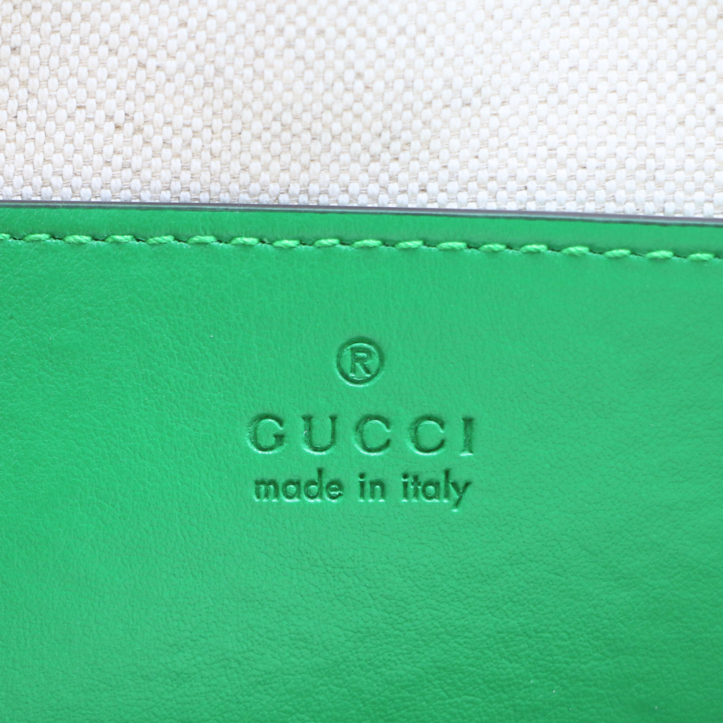 Gucci GG Matelasse Leather Shoulder Bag Green 702229