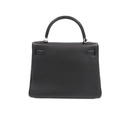 Hermes Kelly 28 Togo Silver Metal Fittings Year 2003