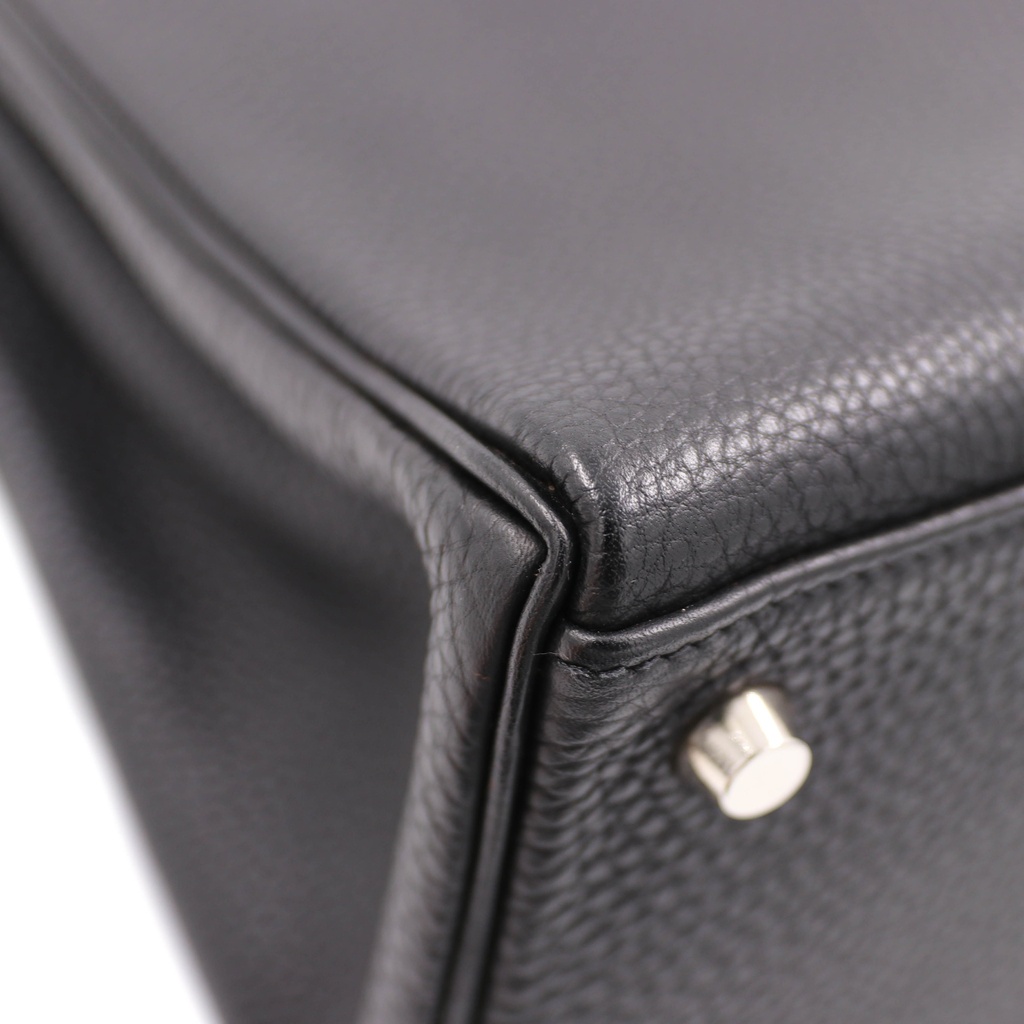 Hermes Kelly 28 Togo Silver Metal Fittings Year 2003