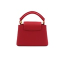 Louis Vuitton Taurillon Capucines Scarlet PM
