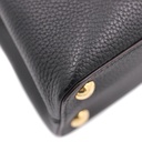 Louis Vuitton Taurillon Capucines Black PM