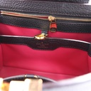 Louis Vuitton Taurillon Capucines Black PM