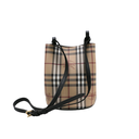 Burberry Small Haymarket Check Lorne Bucket Bag