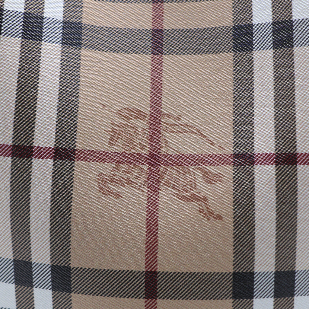 Burberry Small Haymarket Check Lorne Bucket Bag