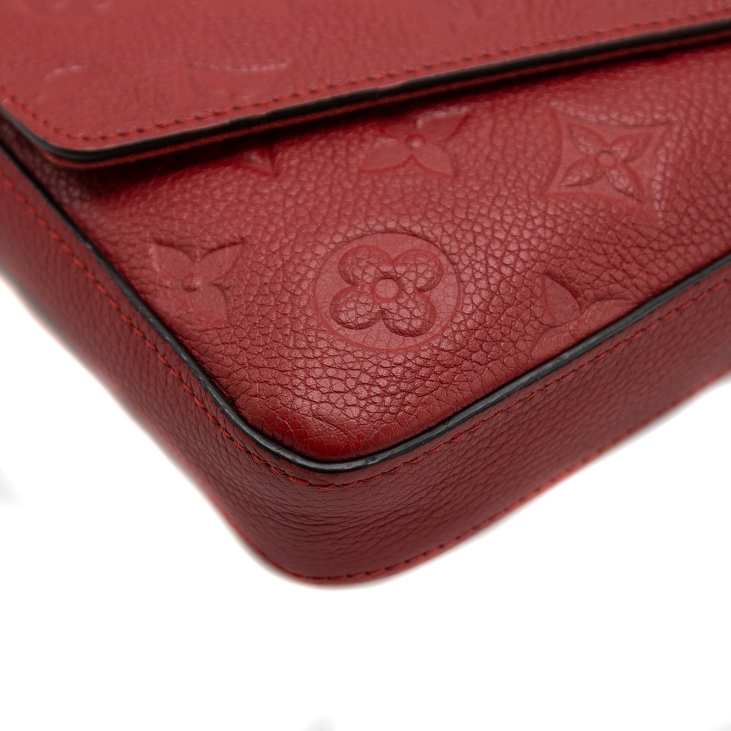  Louis Vuitton  Empreinte Pochette Felicie Chain Wallet 
