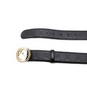Gucci GG Supreme Belt with G Buckle Black 370543 85 34