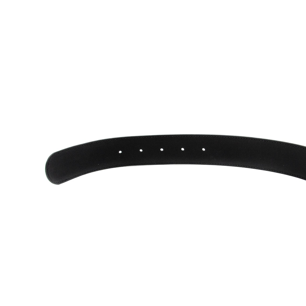 Gucci GG Supreme Belt with G Buckle Black 370543 85 34