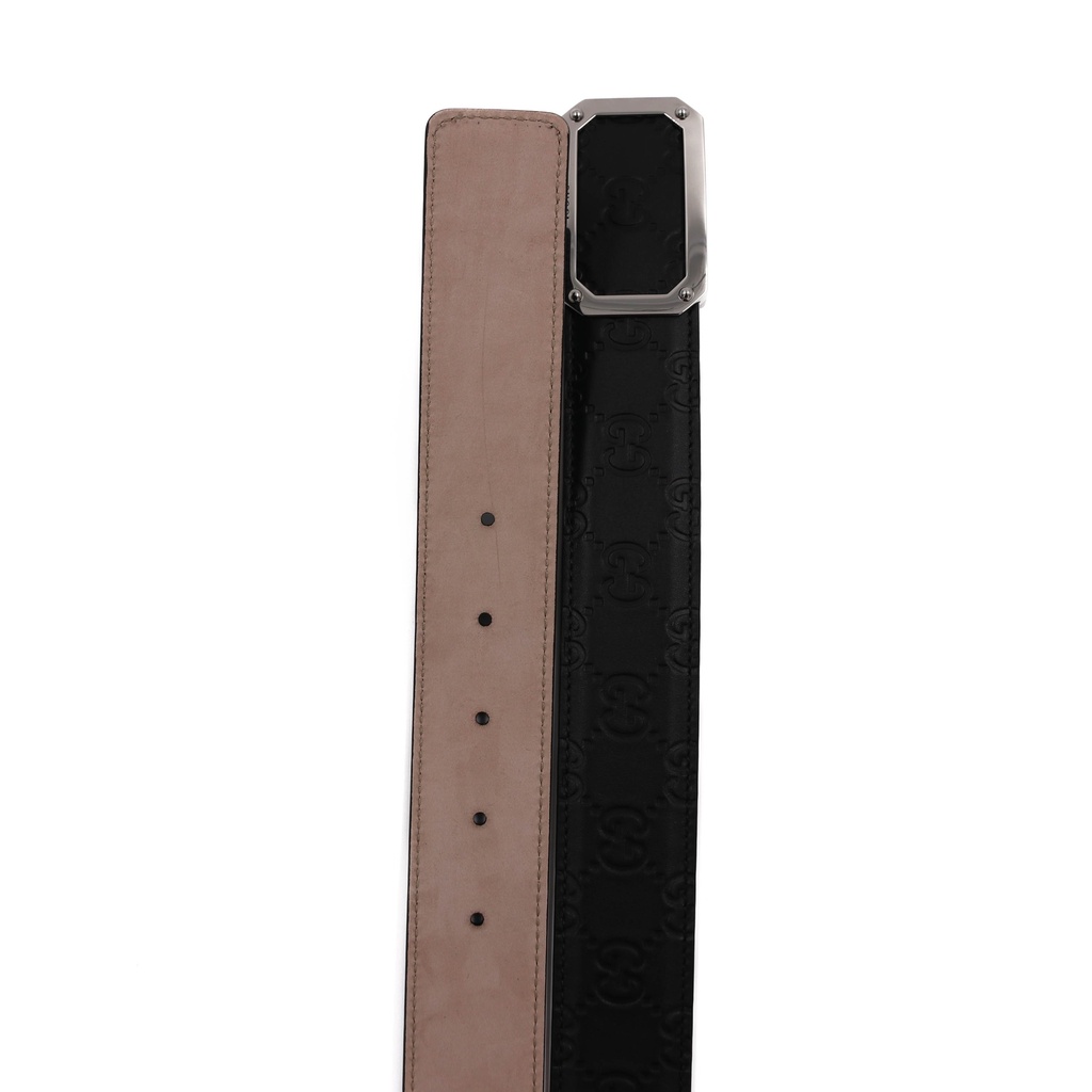 Gucci GG Supreme Belt with G Buckle Black 403941 95 38